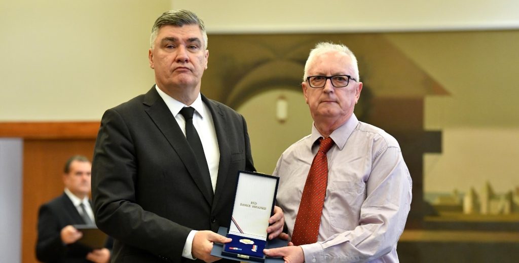 Odlikovan Zdravko Herceg